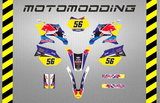 Pegatinas YAMAHA DT50 kit completo