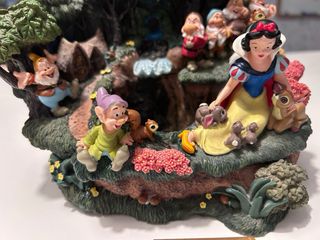 Figura Blancanieves y los 7 enanitos