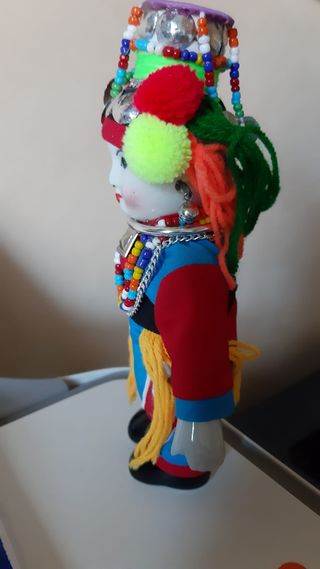 Bambolina Thailandese Ceramica