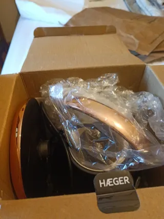 Hervidor Eléctrico Haeger Art Deco Black
