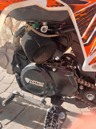 Moto Nitro 110cc Semiautomática
