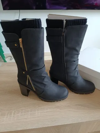 Botas Anna Field Negras Talla