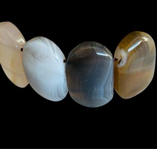 Pulsera Ágata Natural Botswana