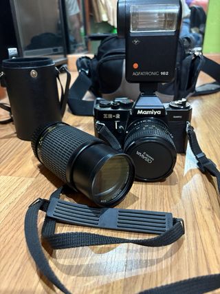 Camara Mmiya ZE 2 + Objetivos