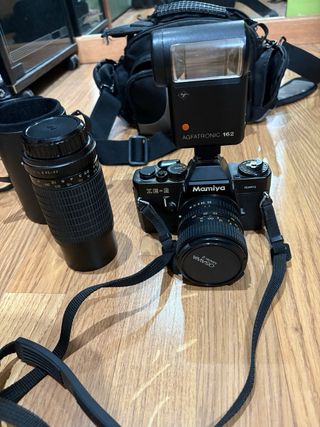 Camara Mmiya ZE 2 + Objetivos