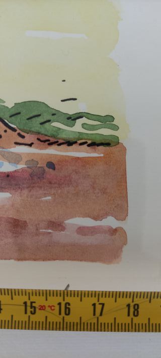 Orfeo Tamburi 2 litografie colorate firmate a mano