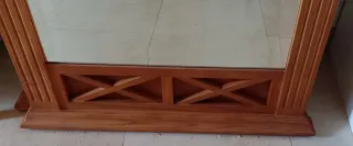 Espejo de madera