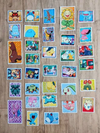 Cromos Pokemon Merlin 2001