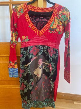 Vestido Desigual Multicolor