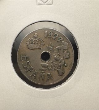 25 céntimos España 1927