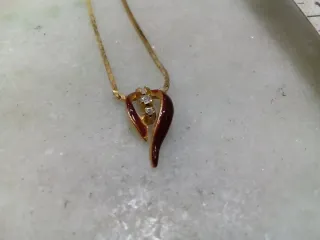 1 Collana elegante vintage con pendente a scelta