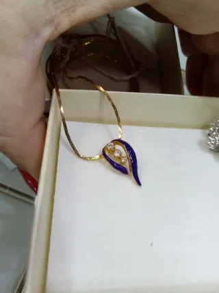 1 Collana elegante vintage con pendente a scelta