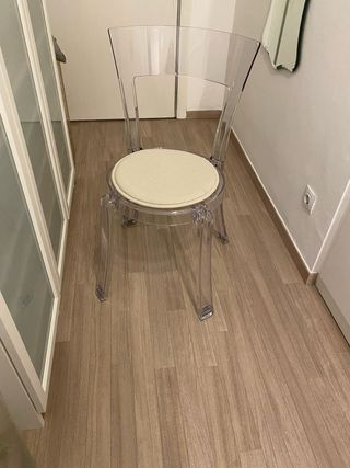 4 Sillas Metacrilato Transparentes