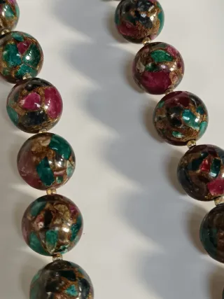 Collana pietre semilavorate