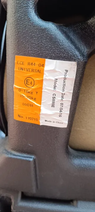 Silla coche infantil