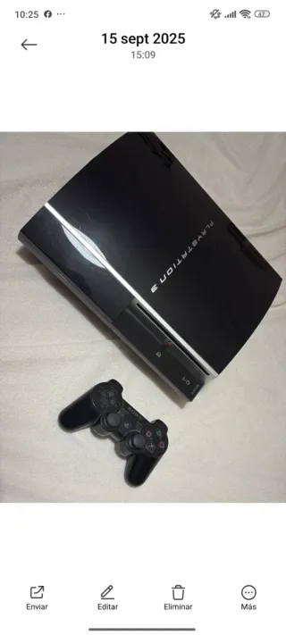 Consola PS3 con 35 juegos físicos