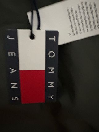 Abrigo Tommy Jeans Verde Talla L