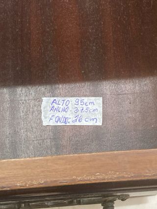 Mesa Mini Cajonera Madera.