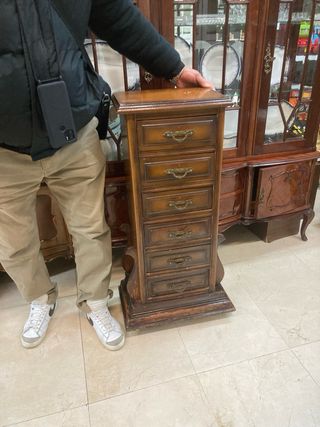 Mesa Mini Cajonera Madera.