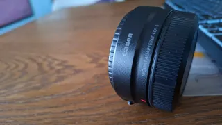 Adaptador Canon EF a EOS R