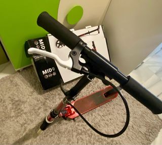 Patinete Oxelo Mid 9 Rojo.