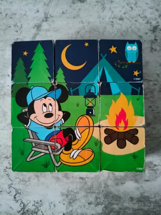 Puzzle Disney Mickey, Donald, Goofy y Pluto