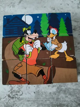 Puzzle Disney Mickey, Donald, Goofy y Pluto