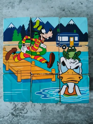 Puzzle Disney Mickey, Donald, Goofy y Pluto