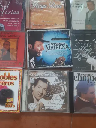 CDs Música Flamenca: Rafael Farina, Manolo Caracol