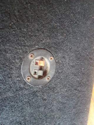 Subwoofer Sony Xplod Negro y Rojo