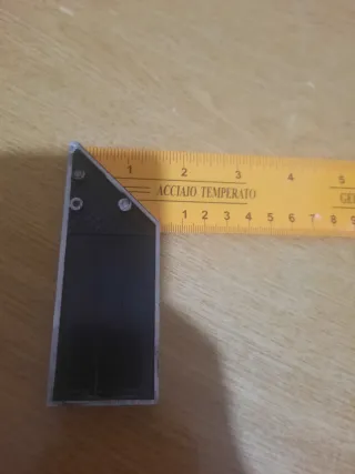 Squadra per angoli in acciaio temperato