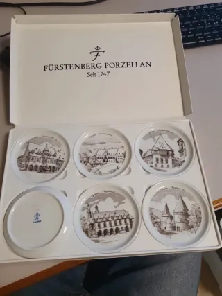 Set 6 Piattini Fürstenberg Porzellan