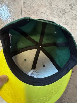 Gorra Oakland A's Verde y Amarillo