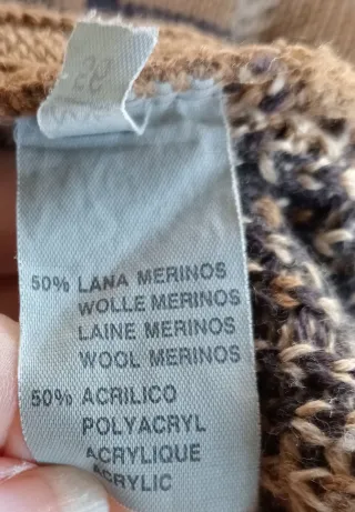 Giacca invernale vintage lana merino