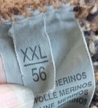 Giacca invernale vintage lana merino