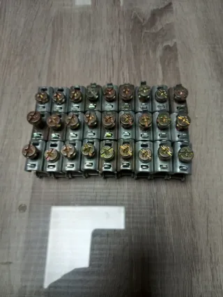 Conectores para pletina de cobre.