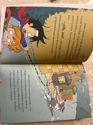 Tim persigue un gato (Los Cinco Historias Corta...