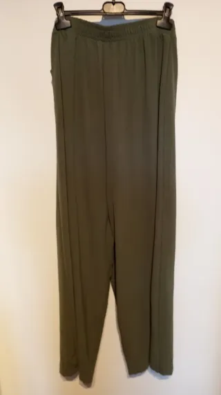 Falda pantalón Zara verde militar