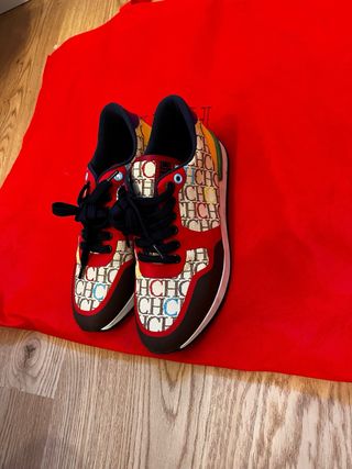 Zapatillas Carolina Herrera Multicolor/Rojo