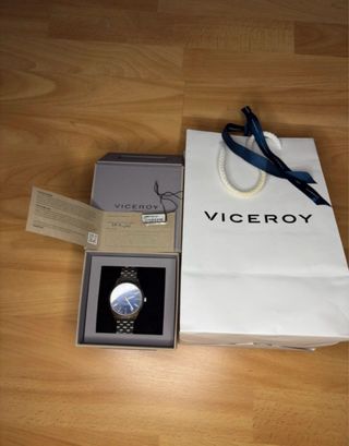 Reloj Viceroy Azul y Plateado