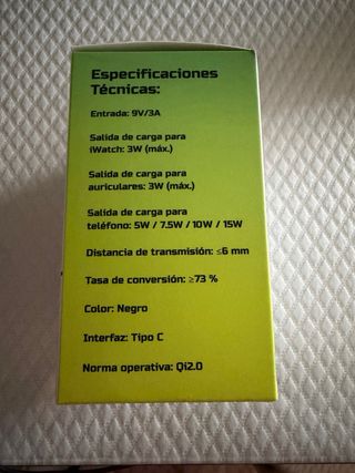 Cargador Inalámbrico 3 en 1 Qi2 Friendly