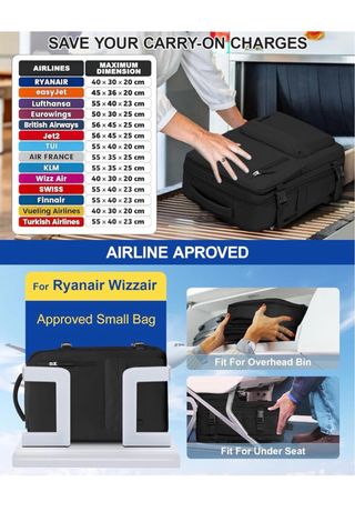 Mochila SZLX 40x30x20 con Bomba