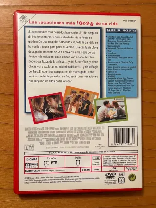 Pack 4 Películas DVD (Comedia y Cine de Culto)