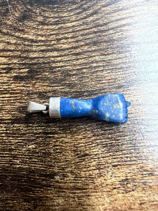 Colgante Mano Plata de Ley 925 mm y Lapislázuli