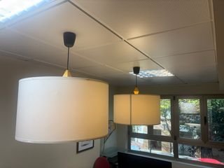 2 Lámparas Techo Oficina Tulipa Grande