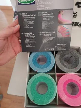 Cintas Kinesiologicas Sensiplast 4x 5m x 5cm