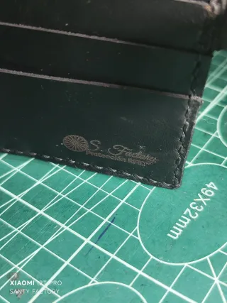 Cartera de cuero hecha a mano S. Factory