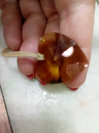 Cuore Cristallo Swarovski Ambrato