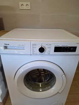 Lavadora Teka 6kg Blanca Nueva WMK10620