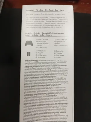 Mando Xbox Shock Blue